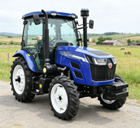 Tracteur agricole multifonctionnel fiable et polyvalent 80HP 4x4 à longue durée de vie et à haut niveau de sécurité