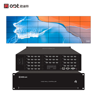 Controlador de Video Wall HD-MI 8x40 4K, Procesador de Matriz sin Interrupciones de 8 Entradas y 40 Salidas para Monitoreo de Seguridad, Centro de Comando y Sala de Control