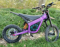 Moto électrique rapide et puissante avec pédales, motos et scooters électriques