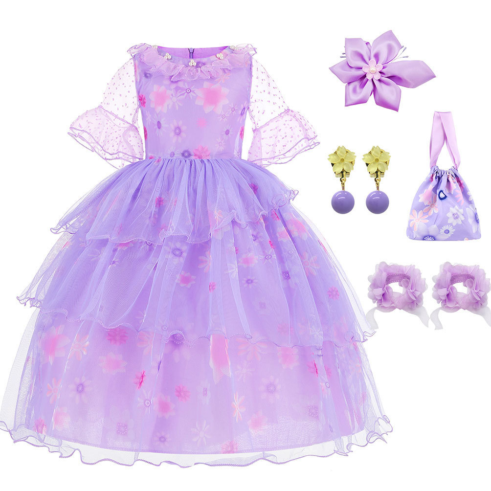 Robe violette uniquement