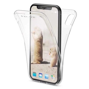 360 étui de protection <span class=keywords><strong>avant</strong></span> et arrière à plein degré pour <span class=keywords><strong>iPhone</strong></span> 15 <span class=keywords><strong>Pro</strong></span> <span class=keywords><strong>Max</strong></span> 14 13pro 12 <span class=keywords><strong>11</strong></span> étui de téléphone antichoc transparent à couverture complète - Product Image 2