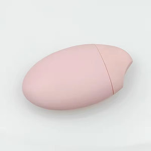 Custom PE Plastic <b>Sunscreen</b> Bottle Empty Cosmetic Squeeze Container Oval Egg Shape Refillable Cream Packaging - Product Image 4
