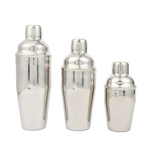 Ensemble de shakers à cocktails en acier inoxydable épaissi, shaker à mélanger manuel, accessoires de bar pour la préparation de cocktails au thé au citron - Product Image 1