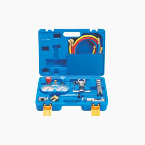 Juego de Herramientas de Refrigeración VTB-5B-II: Manómetro para Refrigerante R410a, Expansor de Tubos, Herramienta de Abocardado y Cortador de Tubos - Product Image 3