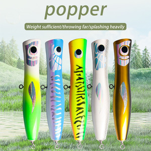 Señuelo de Pesca YAJIE Wooden Wave Crawler, 215 mm, 120 g, Señuelo Duro Biomimético para Pesca de Atún en Alta Mar - Product Image 2