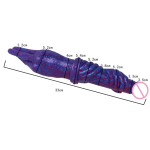 FAAK New Arrival Female Masturbate Penis Sex Toys Women Lesbian Double Ended <b>Dildo</b> for Women Realistic - Product Image 6