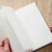 Carnet en tissu LABON Nuit étoilée céleste A5, couverture rigide en tissu avec feuille d'or, monogramme personnalisé, journal des constellations, cadeau