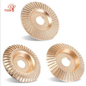<span class=keywords><strong>Disque</strong></span> de sculpture sur bois en acier au carbone de 4 pouces TGS, offre spéciale, pour <span class=keywords><strong>meuleuse</strong></span> d'angle, mandrin 7/8, meule abrasive en oxyde d'aluminium haute dureté - Product Image 1