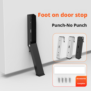 Upgraded Folding Door <b>Stopper</b> Anti-Collision Door Stop Door Plug Door Bumper Fixed Door Blocker Door Top Block - Product Image 6
