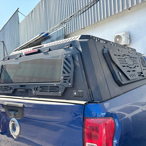 Capot de camionnette haut de gamme en alliage d'aluminium verrouillable pour camping tout-terrain et rangement de la benne de pick-up pour <span class=keywords><strong>Ford</strong></span> F150 <span class=keywords><strong>Raptor</strong></span> - Product Image 2