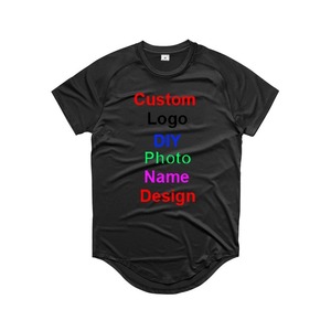 T-shirt de sport personnalisé en maille à séchage rapide pour hommes col en O à manches courtes haut d'entraînement de gymnastique avec logo imprimé ou brodé - Product Image 1