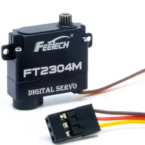 6V 11g luz Micro Digital 3kg sin núcleo Servo carga actuador lineal para Ultra Micro 3D vuelo avión Robot coche interruptor bloqueo