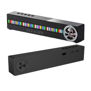 ลำโพงบลูทูธ Ele-Gate ดีไซน์รูปหัวกะโหลก พร้อมไฟ RGB LED เครื่องเล่นเสียงไร้สายแบบพกพา สำหรับใช้ในบ้านหรืองานปาร์ตี้ - Product Image 2