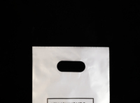 L'emballage dégradable de catégorie comestible emportent les sacs d'emballage alimentaire avec le sac en plastique réutilisable de poignée avec l'impression de logo