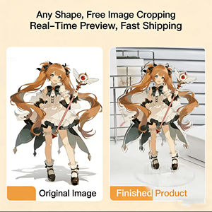 Figura Acrílica Transparente Personalizada al por Mayor para Decoración de Escritorio, Regalo de Cumpleaños, Promoción - Product Image 6