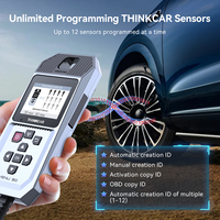 THINKCAR VENU 90 Herramienta Profesional de Programación TPMS 315MHz 433MHz Detector de Presión de Neumáticos Diagnóstico Activación Reaprendizaje de Sensores