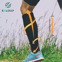 Chaussettes de compression en nylon, unies, hauteur genou, 15-20 mmHg, antibactériennes, respirantes, pour infirmières