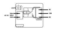 YET401PC-V3.0 433Mhz DC 12V 1CH universel sans fil télécommande commutateur relais récepteur Module RF 433Mhz télécommande
