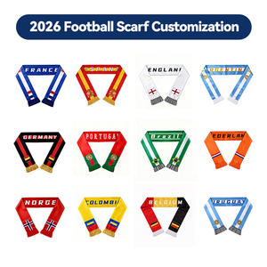 Écharpe de supporter de football Gahumi Amérique du Nord 2026, écharpe professionnelle personnalisée, logo de football personnalisé - Product Image 3