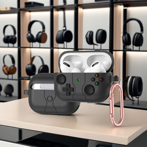 <span class=keywords><strong>Funda</strong></span> protectora de silicona de diseño de lujo para auriculares, cubierta de diseño de controlador de máquina de juego para <span class=keywords><strong>AirPods</strong></span> 1/2/3/4 - Product Image 2