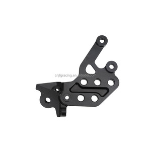 Soporte Ajustable de Aluminio CNC JFG para Reposapiés de Motocicleta Eléctrica Talaria MX3 MX4, Montaje Multiorificio, Juego Izquierdo y Derecho - Product Image 4