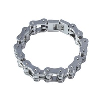 Bracelet unisexe personnalisé en fer tressé style punk européen-américain pour fans de voitures et motos, fabriqué en Chine