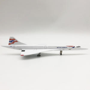 Modèle d'avion en métal moulé sous pression British Airways <span class=keywords><strong>Concorde</strong></span> de 20 cm avec trains d'atterrissage - Product Image 4