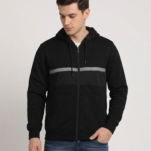 Sudadera y Hoodie para Hombre 100% Algodón con Cuentas, Estilo Urbano, Fabricante OEM que Suministra Pedidos al por Mayor de Moda Premium - Product Image 1