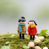 Nouvelle arrivée mignon amoureux décor à la maison Microlandschaft Figurine petits ornements Mini poupée de dessin animé