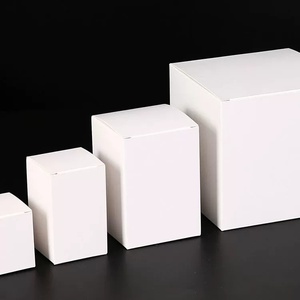 Cajas de Cartón Blanco Grueso en Stock, Cajas de Envío Plegables Kraft con Logotipo Personalizado Impreso, Venta al Por Mayor - Product Image 2