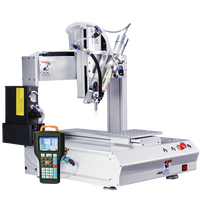 Machine automatique de mélange et de distribution à deux composants de colle à haute viscosité époxy à petite dose Ab de la fabrication en usine de Shenzhen