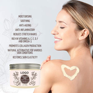 Nhãn Hiệu Riêng Hữu Cơ Whipped Shea Bơ Cơ Thể - Product Image 3