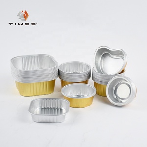 100ml chất lượng cao có thể tái chế nhôm lá <span class=keywords><strong>container</strong></span> tùy chỉnh cấp thực phẩm nướng hàng hóa bao bì thực phẩm cho nhà hàng - Product Image 5