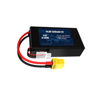 Batterie de drone FPV HYH 4S Lipo 6000mAh 14.8V 75C Connecteur XT60
