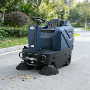 Balayeuse de voirie électrique autopropulsée robuste de 1800W 48V à batterie pour - Product Image 2