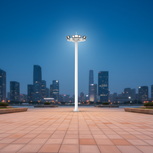 LECUSO 25M Galvanized Steel High Mast Street <b>Light</b> <b>Pole</b> 15M 16M 18M 20M Outdoor LED Lighting Stadium Professional 10-Year - Product Image 1
