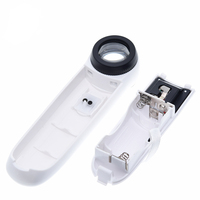 Outil de poche Portable professionnel Loupe, outil de poche Portable 15X Loupe de poche Portable professionnel avec 2 LED