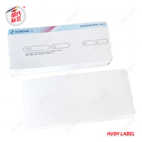 Étiquettes personnalisées d'usine d'origine, échantillon gratuit, papier couché fantaisie 120gsm-230gsm, imprimé offset, pelliculé