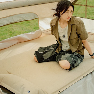 Двухместный автоматический надувной матрас-палатка для улицы, влагостойкий, утолщенный, портативный, для кемпинга, эргономичный дизайн - Product Image 1