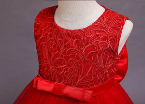 Falda blanca para niñas pequeñas, vestidos de encaje de princesa, esmoquin, vestidos de Navidad - Product Image 2