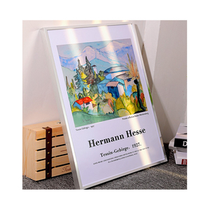 <span class=keywords><strong>Cadre</strong></span> <span class=keywords><strong>photo</strong></span> de graduation en aluminium à ouverture frontale, décoration murale, haute qualité, robuste, taille personnalisable, passe-partout inclus - Product Image 1