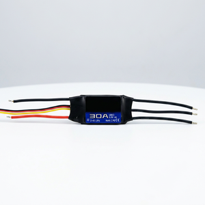 Controlador de velocidad sin escobillas 2-6S Lipo de 32 bits y 30A, equipado con módulo SBEC de 5V/6V, accesorios de actualización para aviones RC de ala fija - Product Image 1