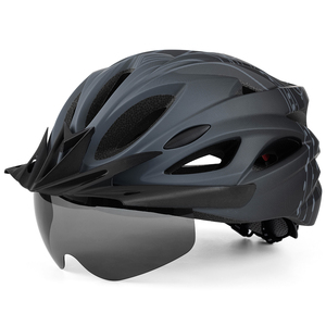 HONORTOUR Casque de cyclisme pour adultes OEM ODM Visière détachable Casque de vélo avec lunettes magnétiques - Product Image 2