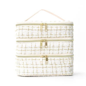 Fourre-tout de maquillage à 3 niveaux-surélevé et spacieux - Product Image 2