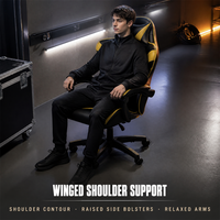 Chaise de Gaming Style Racing en Nylon et Cuir PU pour Salle de Jeu, Configuration de Streaming, Bureau à Domicile, Salle d'Étude, Appuie-tête et Soutien Lombaire Réglables