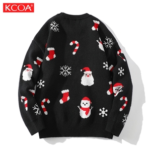 OEM y ODM fiesta de vacaciones de punto Sweaterwinter alta calidad personalizado feo Navidad suéteres - Product Image 3