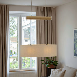 बड़े हल्के लकड़ी के नेतृत्व वाले प्रकाश रेस्तरां के लिए होटल कला डेको पेंडेंट लाइट लिविंग रूम लिविंग रूम के लिए लिविंग रूम - Product Image 3