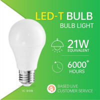 Ampoule LED à courant constant DOB pleine tension E27 3W 5W 7W 9W 12W 15W 18W 24W A60, ampoule LED avec angle de faisceau de 220 degrés pour la maison