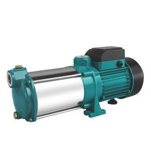 Pompe de surpression horizontale multi-étages de haute qualité 0,25 kW 0,34 CV avec turbine en laiton et joint mécanique pour maisons familiales - Product Image 1