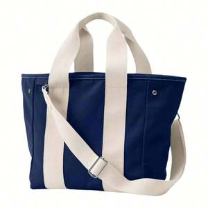 Bolsa de Mano de Lona con Estampado a Color, Bolsa de Compras con Asa, Fabricante de Bolsas de Mano con Logotipo Personalizado - Product Image 4